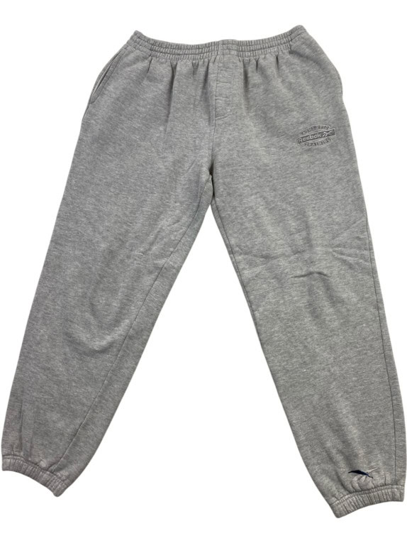 REEBOK PANTALONI TUTA SPORTSWEAR GRIGIO UOMO PRE OWNED M