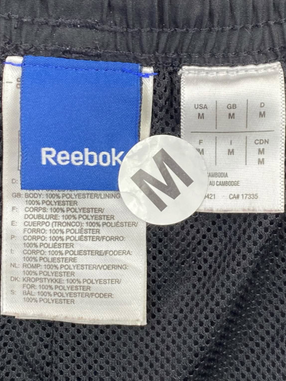 REEBOK ΠΑΝΤΕΛΟΝΙ ΦΟΡΜΑΣ SPORTSWEAR ΜΑΥΡΟ ΑΝΤΡΙΚΟ PRE OWNED M