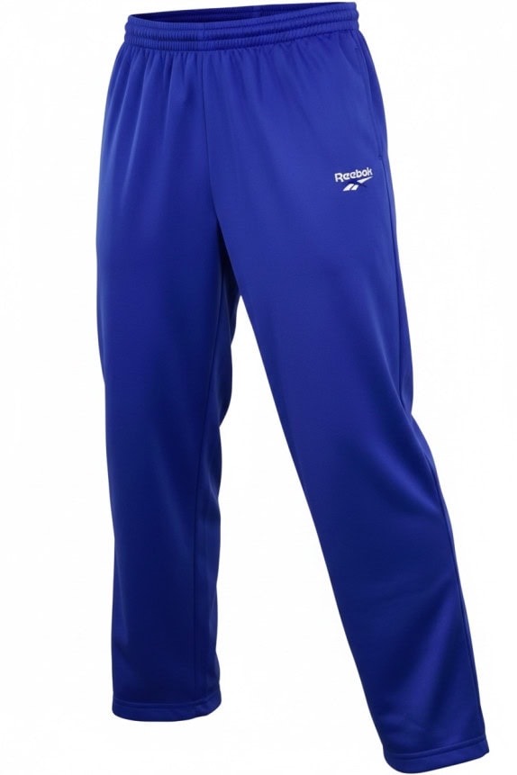 REEBOK PANTALONI TUTA VINTAGE SPORTSWEAR BLU ROYAL UNISEX PRE OWNED L