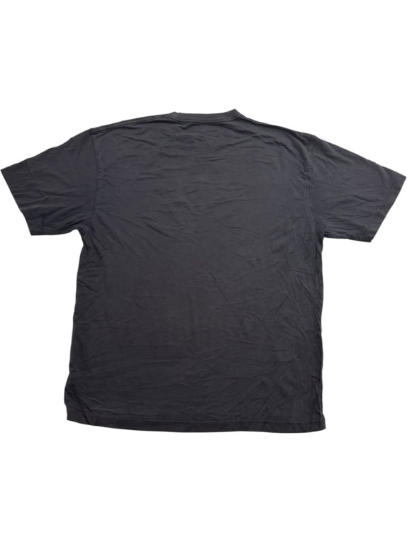 REEBOK T-Shirt 00s Embroidered Logo Charcoal UNISEX XL