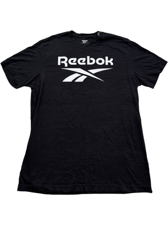 REEBOK T-SHIRT BIG LOGO ΜΑΥΡΟ UNISEX L