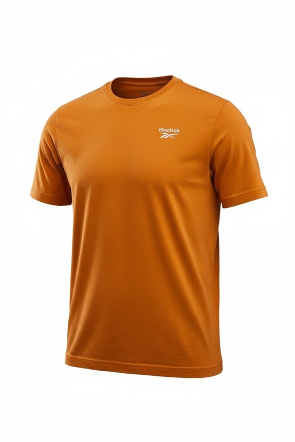 REEBOK T-SHIRT CASUAL ΛΟΓΟΤΥΠΟ ΠΟΡΤΟΚΑΛΙ ΑΝΔΡΙΚΟ L