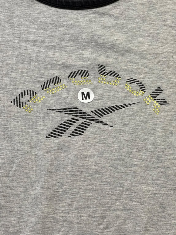 REEBOK T SHIRT SPORTSWEAR ΓΚΡΙ ΑΝΤΡΙΚΟ PRE OWNED M