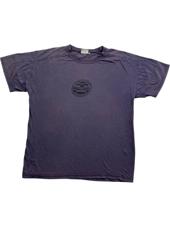 REEBOK T-Shirt Vintage Center Logo Μωβ/Γκρι Γυναικείο L