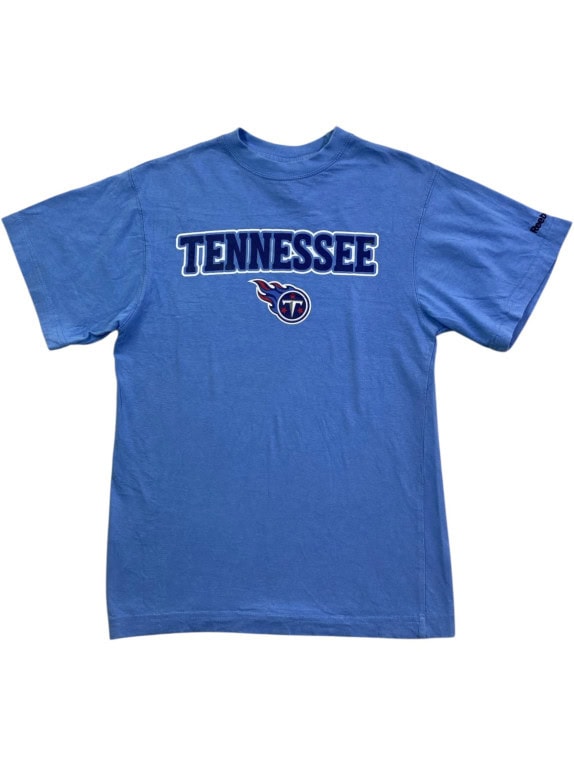 REEBOK TENNESSEE TITANS T SHIRT SPORTSWEAR ΓΑΛΑΖΙΟ ΑΝΤΡΙΚΟ PRE OWNED S