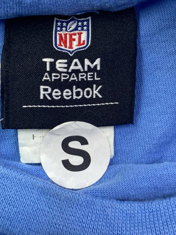 REEBOK TENNESSEE TITANS T SHIRT SPORTSWEAR ΓΑΛΑΖΙΟ ΑΝΤΡΙΚΟ PRE OWNED S
