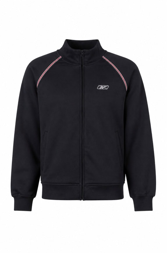 REEBOK TRACK JACKET ATHLETIC ΜΑΥΡΟ ΑΝΤΡΙΚΟ PRE OWNED XL