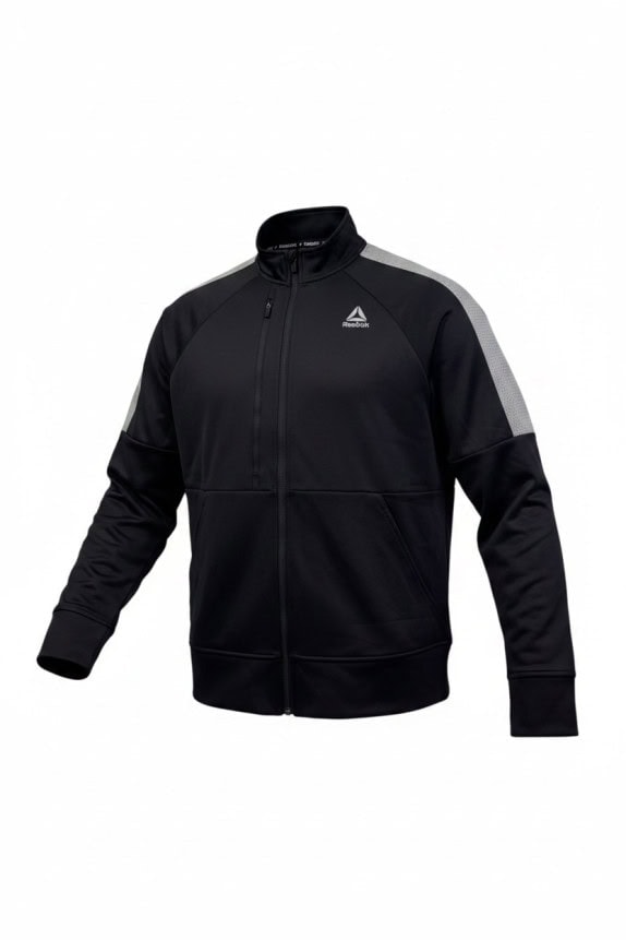 REEBOK GIACCA TRACK SPORTSWEAR NERA UOMO PRE OWNED M