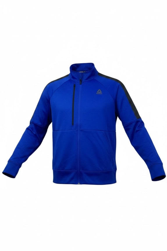 REEBOK TRACK JACKET SPORTSWEAR ΜΠΛΕ ΑΝΤΡΙΚΟ PRE OWNED M