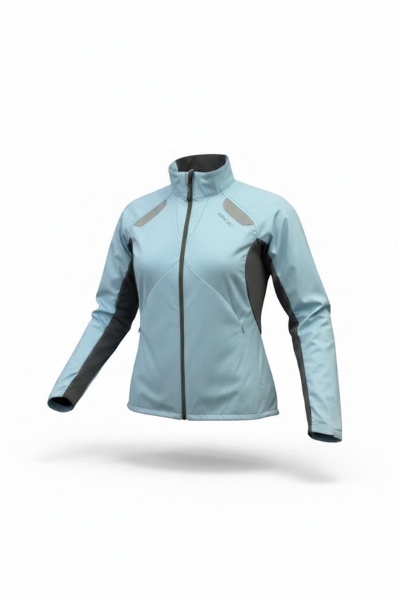 REEBOK ΖΑΚΕΤΑ SOFT SHELL VINTAGE ΜΕ ΛΟΓΟΤΥΠΟ ΣΙΕΛ / ΓΚΡΙ ΓΥΝΑΙΚΕΙΑ M