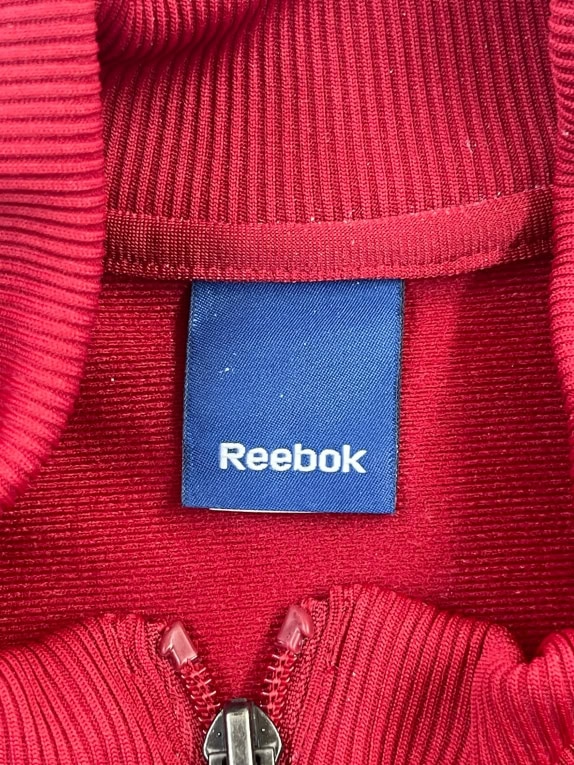 Reebok Track Jacket Logo Red Unisex L