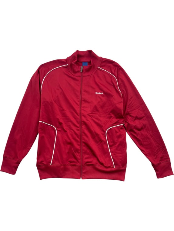 Reebok Track Jacket Logo Red Unisex L