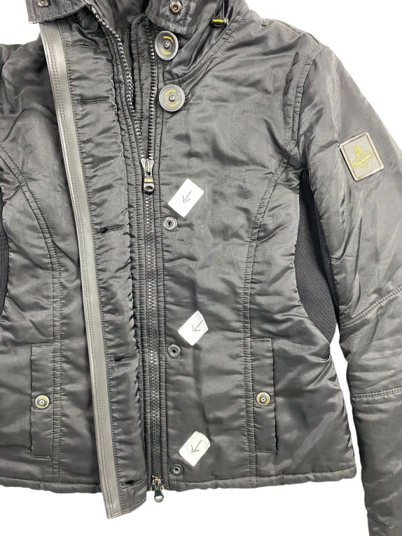 REFRIGIWEAR Giacca casual con logo nera da donna M