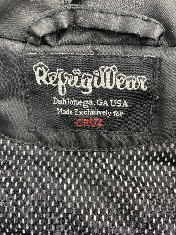 REFRIGIWEAR Giacca casual con logo nera da donna M