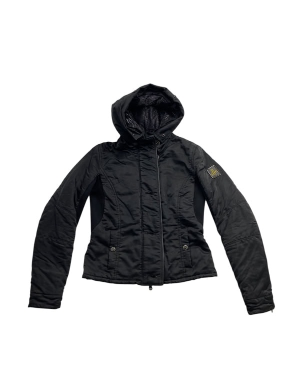 REFRIGIWEAR Giacca casual con logo nera da donna M