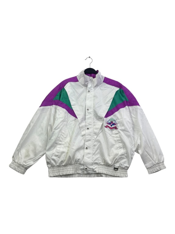Reusch Φόρμα Σετ Tracksuit Vintage Λογότυπο Λευκό Γυναικείο L