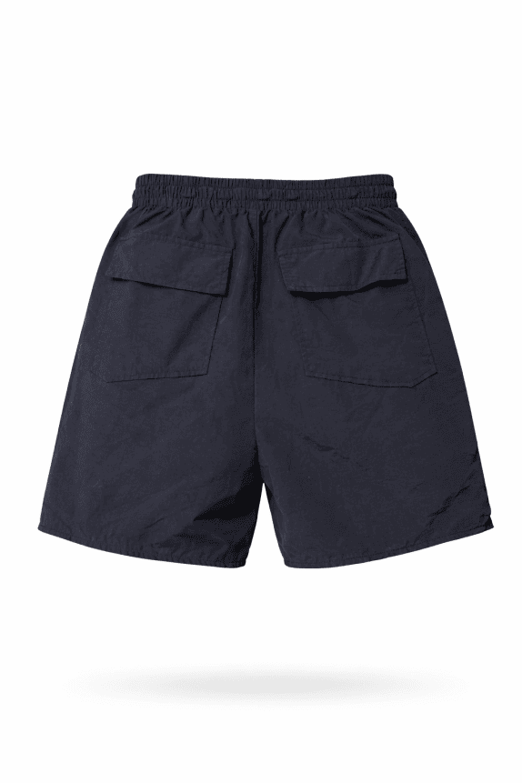RHUDE BERMUDA SHORTS GRAPHIC NERO UOMO PRE OWNED M