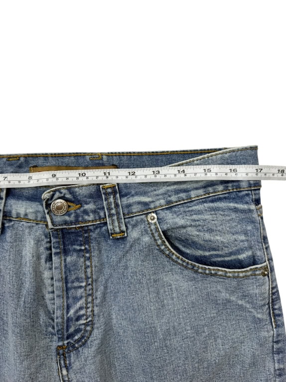 Richmond Denim Shorts Vintage with Logo Blue Men's M/L