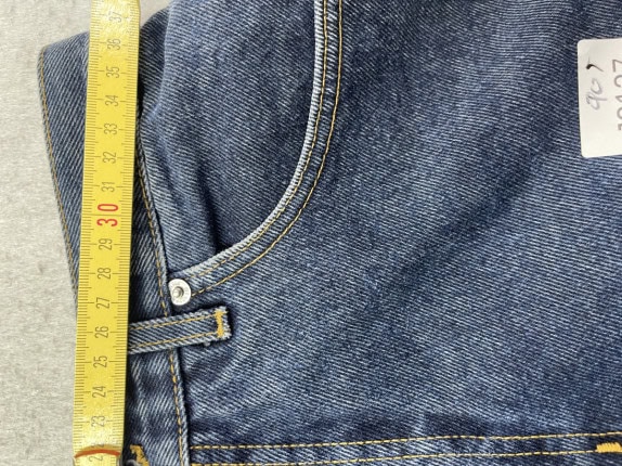 90S RIFLE JEANS CLASSIC BLUE MEN PRE OWNED XS