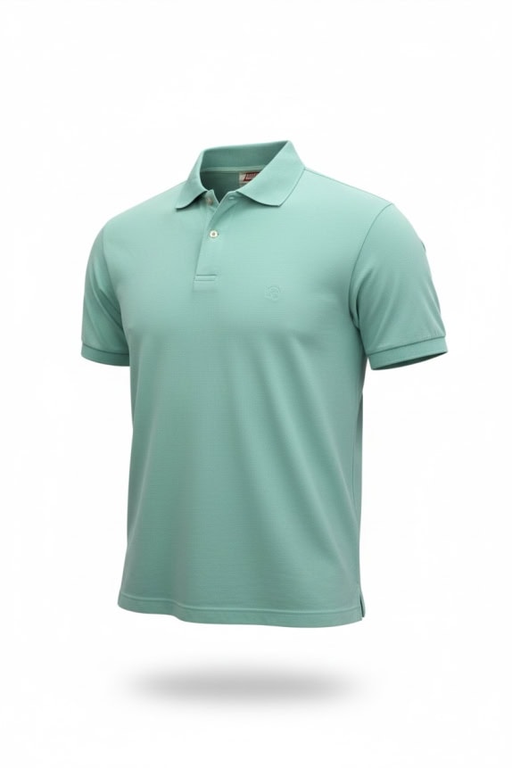 RIFLE Vintage Polo Shirt Κεντημένο Λογότυπο Τιρκουάζ Ανδρικό L