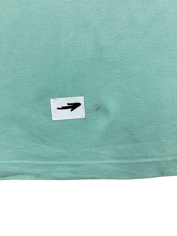 RIFLE Vintage Polo Shirt Embroidered Logo Turquoise Men’s L