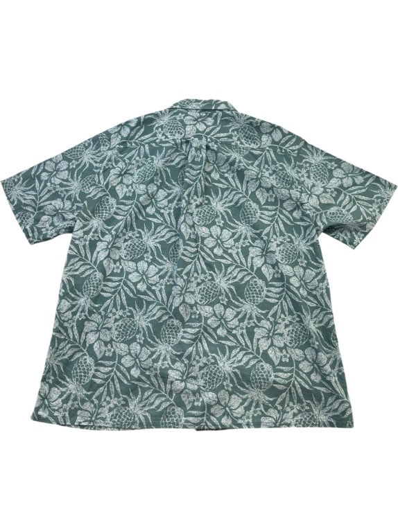 RIP CARLSON CAMICIA VINTAGE VERDE UOMO PRE OWNED