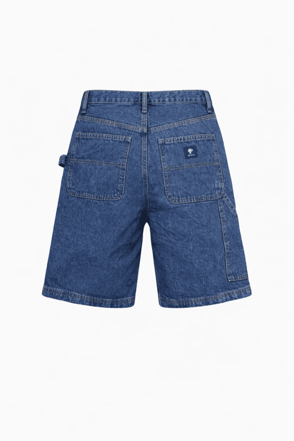 RK BRANDS DENIM SHORTS MINIMAL BLUE MENS PRE OWNED M