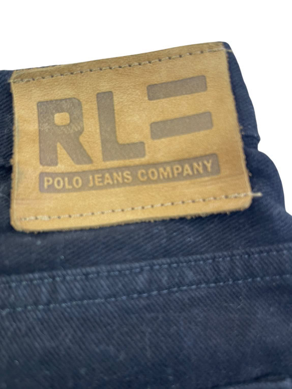 RL POLO JEANS COMPANY DENIM ΒΕΡΜΟΥΔΑ CLASSIC FADED BLACK ΑΝΤΡΙΚΟ PRE OWNED