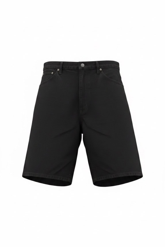 RL POLO JEANS COMPANY BERMUDA DENIM CLASSIC FADED BLACK UOMO PRE OWNED