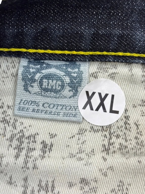 RMW DENIM BERMUDA VINTAGE BLUE MEN PRE OWNED XXL
