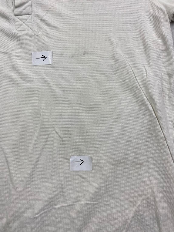 Robe Di Kappa Polo Μπλούζα Classic Logo Δίχρωμο Λευκό-Μπλε Ανδρική L