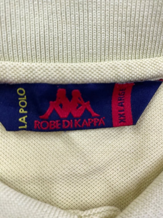 ROBE DI KAPPA POLO ΜΠΛΟΥΖΑ ΜΕ ΛΟΓΟΤΥΠΟ ΚΙΤΡΙΝΟ/ΛΑΧΑΝΙ ΑΝΔΡΙΚΗ XXL