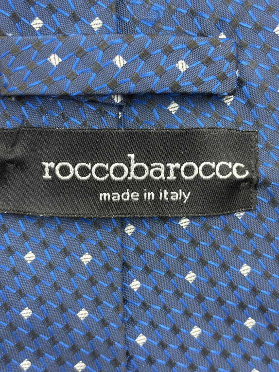 ROCCOBAROCCO ΓΡΑΒΑΤΑ ΚΛΑΣΙΚΗ NAVY ΑΝΤΡΙΚΟ PRE OWNED