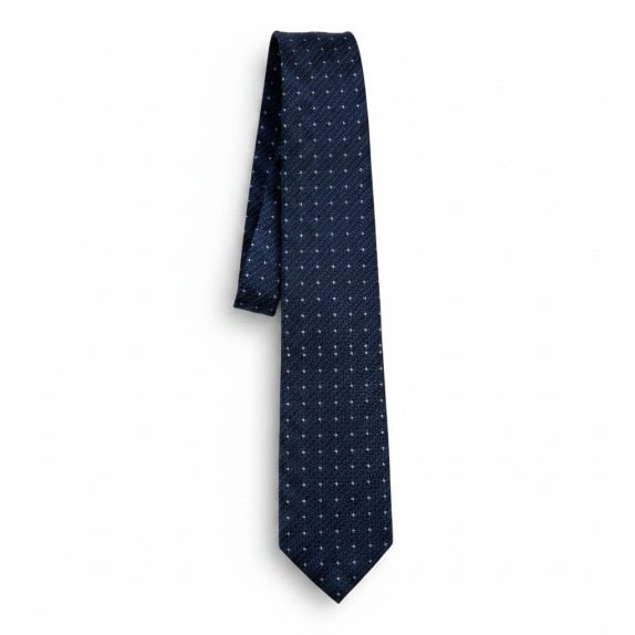 ROCCOBAROCCO CRAVATTA CLASSICA NAVY UOMO PRE OWNED