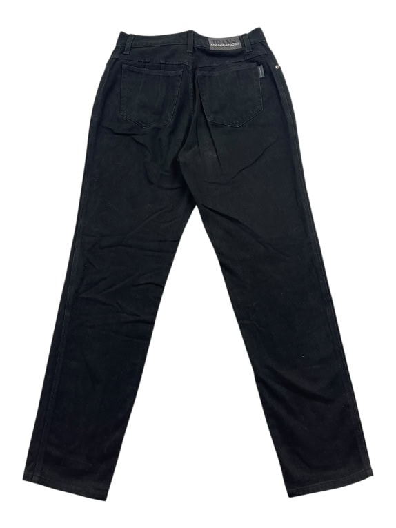 Roccobarocco Jeans Παντελόνι Casual Minimal Μαύρο Γυναικείο S