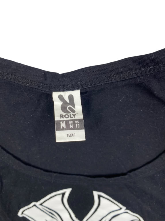 ROLY Tank Top Casual New York Yankees Logo Black Men’s M