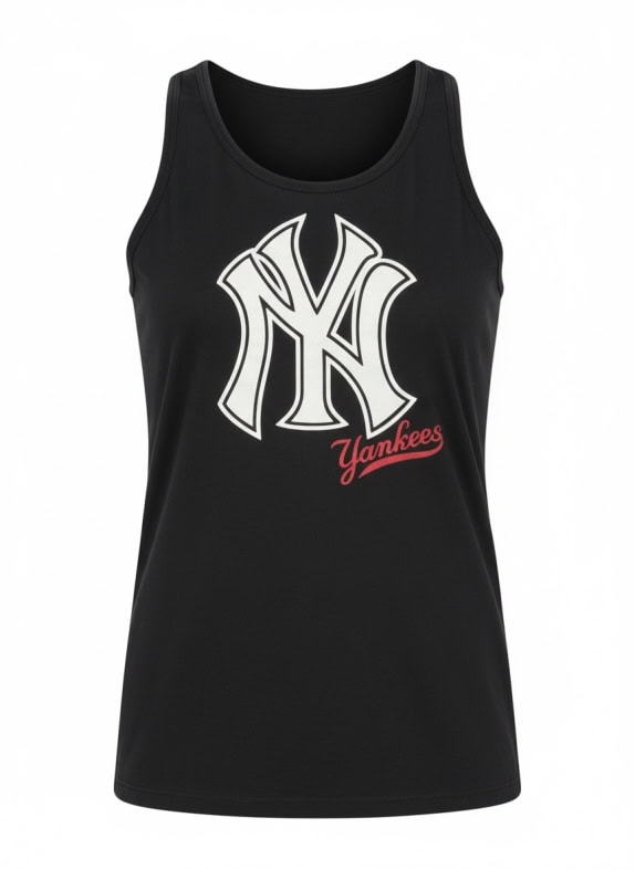 ROLY Tank Top Casual New York Yankees Logo Black Men’s M
