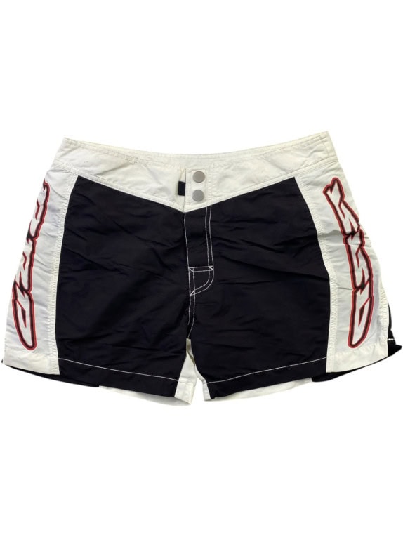 RRD CARGO SHORTS STREETWEAR ΜΑΥΡΟ ΚΑΙ ΕΚΡΟΥ ΑΝΤΡΙΚΟ PRE OWNED M