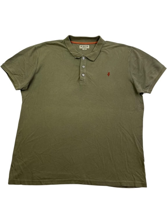 Rugged MCS Polo Μπλούζα Χακί Ανδρική XXL