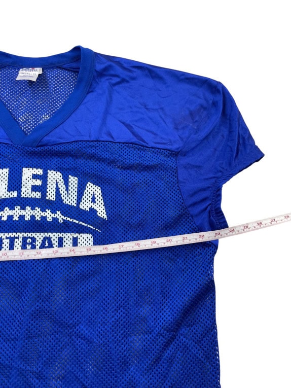 RUSSELL ATHLETIC MAGLIA FOOTBALL ATHLETIC BLU UOMO PRE OWNED XL