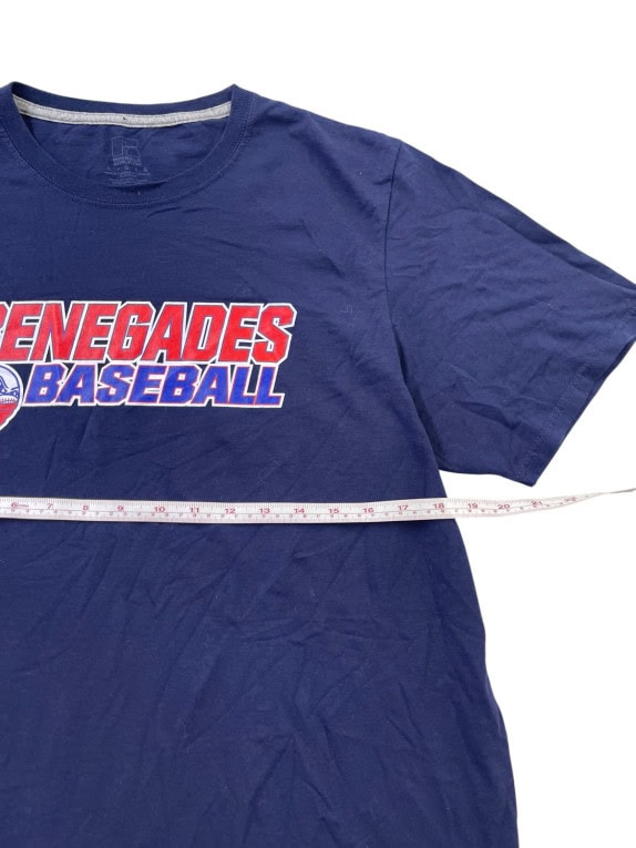 RUSSELL ATHLETIC GRAPHIC TEE ΑΘΛΗΤΙΚΟ NAVY ΑΝΤΡΙΚΟ PRE OWNED L