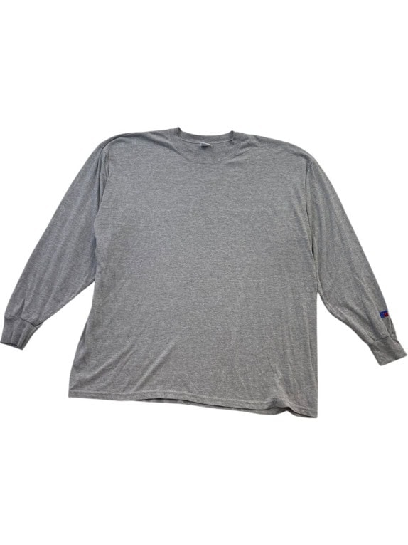 RUSSELL ATHLETIC MAGLIA A MANICHE LUNGHE SPORTSWEAR GRIGIO UOMO PRE OWNED XL