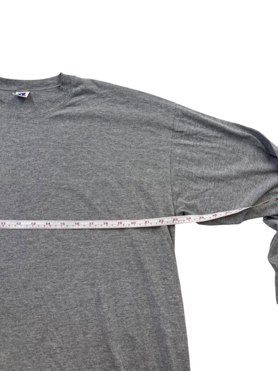 RUSSELL ATHLETIC MAGLIA A MANICHE LUNGHE SPORTSWEAR GRIGIO UOMO PRE OWNED XL