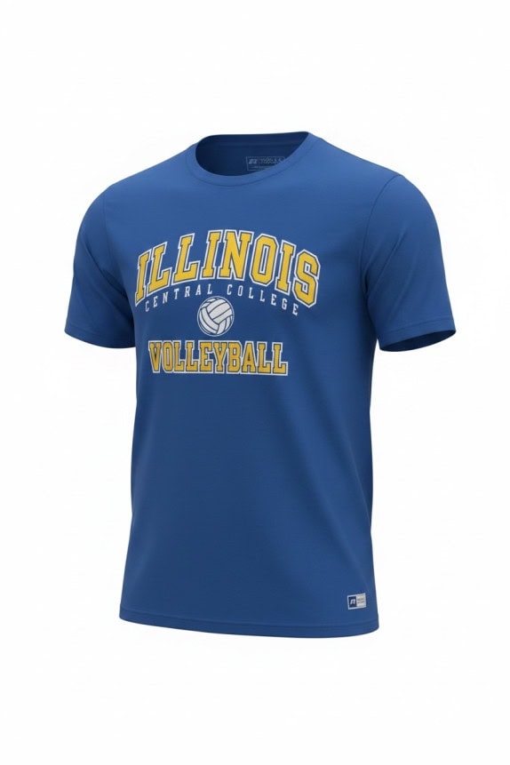 RUSSELL ATHLETIC T SHIRT COLLEGIATE BLU UOMO PRE OWNED
