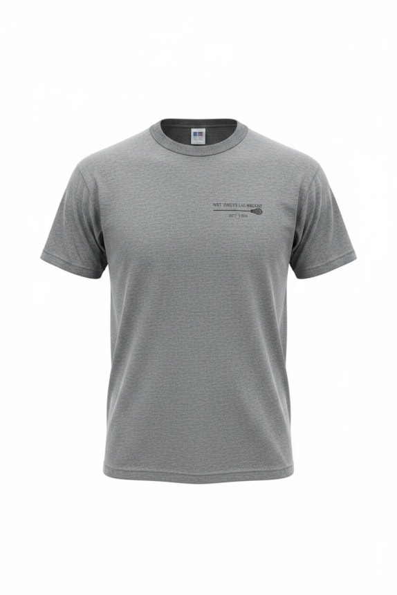 Russell Athletic T-Shirt Logo Γκρι Unisex L