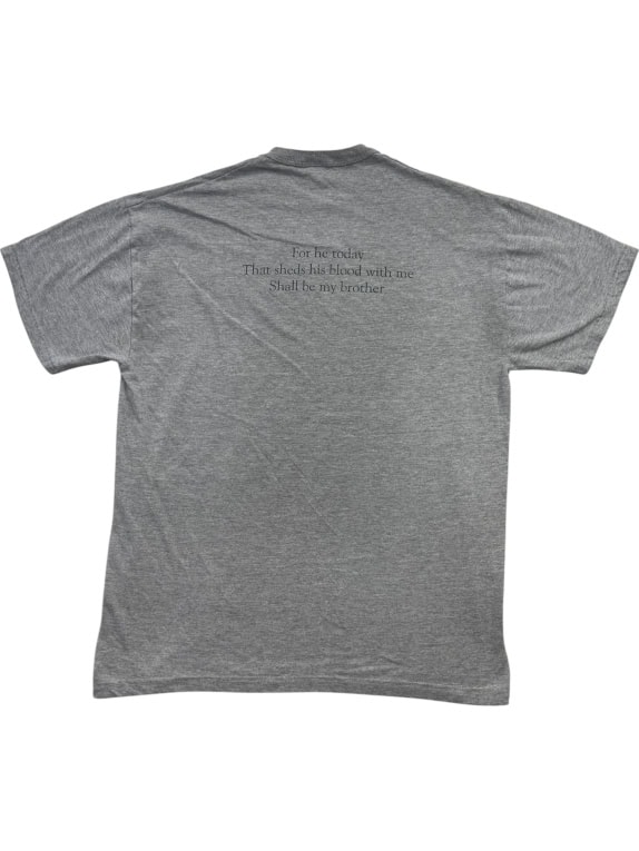 Russell Athletic T-Shirt Logo Γκρι Unisex L