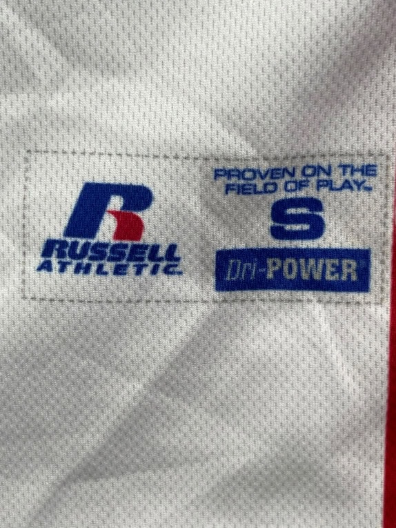 RUSSELL MAGLIA BASEBALL GRAPHIC BIANCO UOMO PRE OWNED