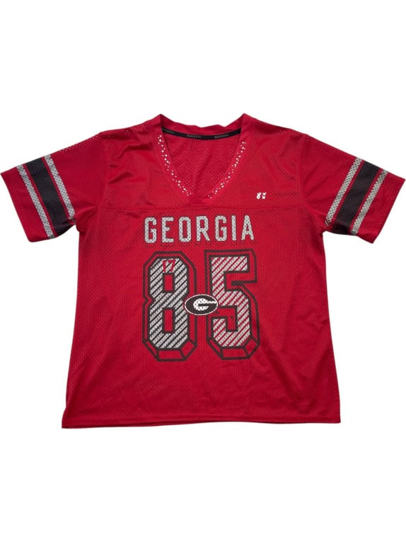 RUSSELL FOOTBALL JERSEY SPORTSWEAR GRAPHIC ΚΟΚΚΙΝΗ ΓΥΝΑΙΚΕΙΟ PRE OWNED M
