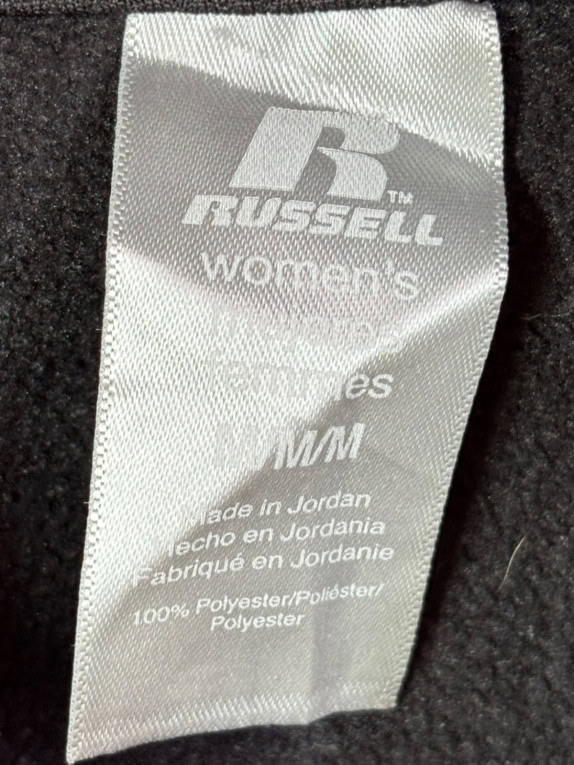 RUSSELL ΖΑΚΕΤΑ ΜΕ ΚΟΥΚΟΥΛΑ SPORTSWEAR ΜΑΥΡΟ ΓΥΝΑΙΚΕΙΟ PRE OWNED M