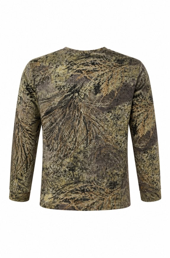 RUSSSELL OUTDOORS T SHIRT CAMO MULTICOLORE UOMO PRE OWNED XL